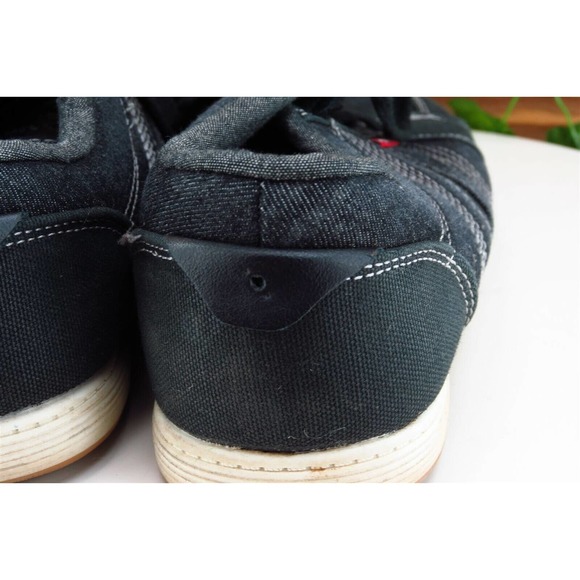 Levi's Youth‎ Boys Shoes Sz 6 M Black Fabric Fashion Sneakers - Picture 6 of 9